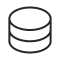 Data engineering icon dark