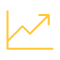 data Analytics icon yellow