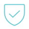 Data Ownership and Security icon blue