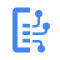 document ai blue icon